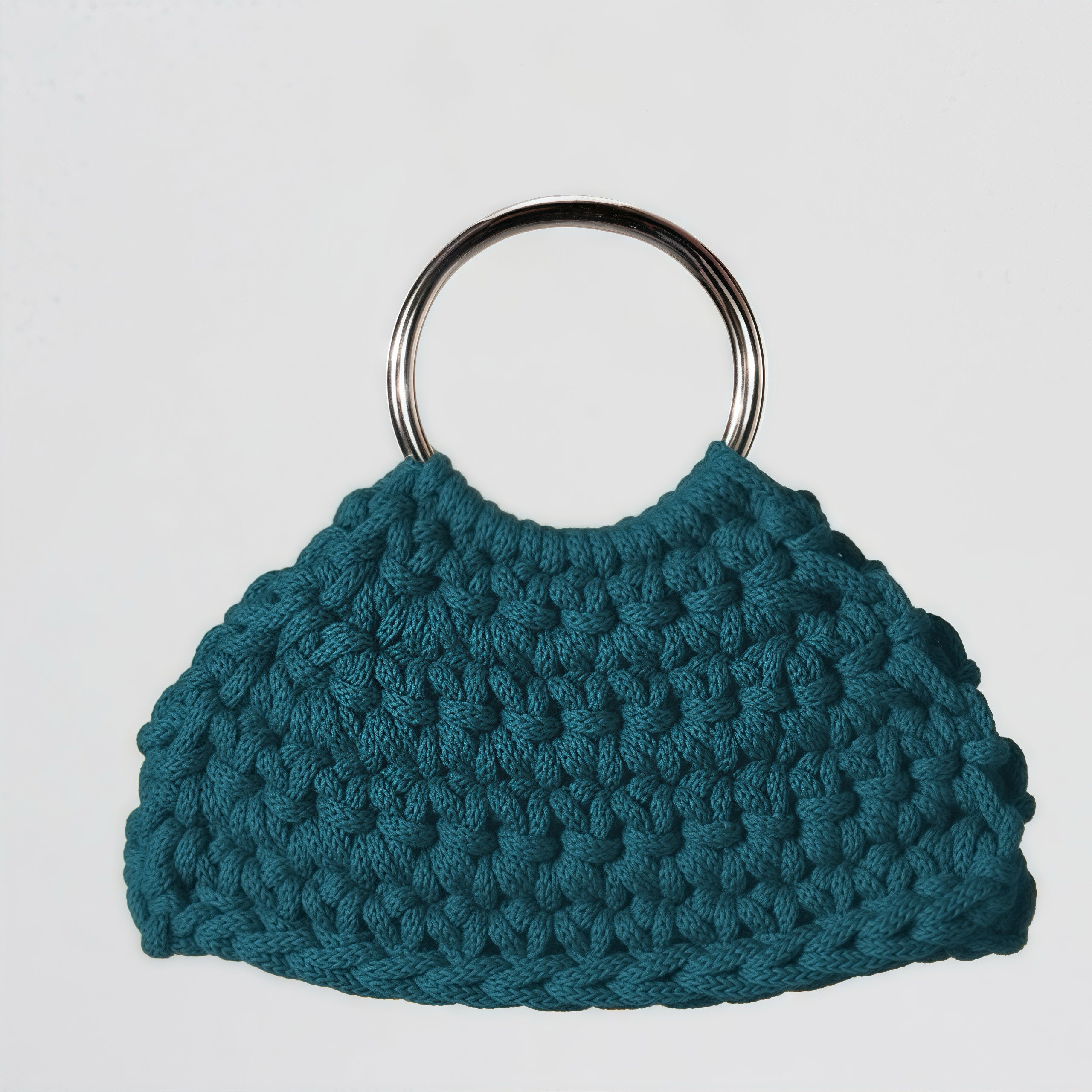 DONNA handmade designer handbag in deep ocean, crafted for fashion lovers who embrace timeless, ethical style.